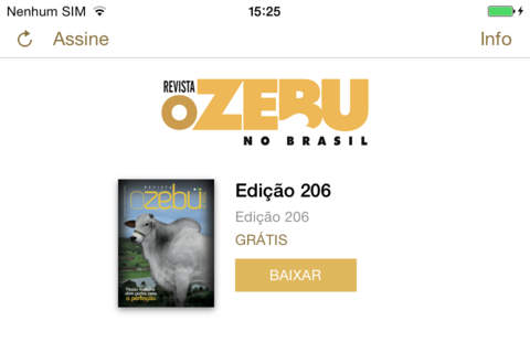 Revista O Zebu no Brasil screenshot 4