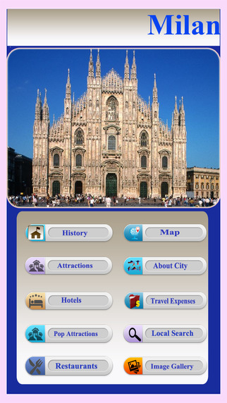 Milan Offline City Travel Guide