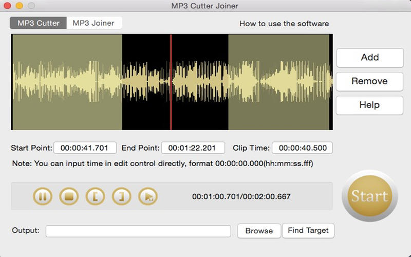 MP3 Cutter Joiner - MP3 剪辑合并工具[OS X]丨反斗限免