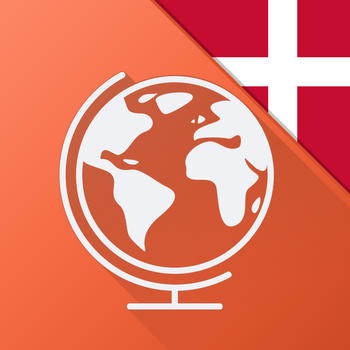 Speak Danish FREE - Interactive Conversation Course - learn a language with Mondly: vocabulary lessons and audio phrases for travel school and business LOGO-APP點子