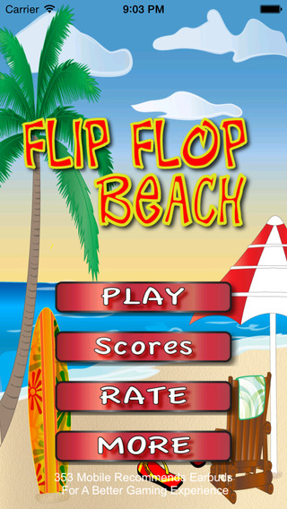 Flip Flop Beach: Stay Away from the Sand Coordination Game. Its Hot