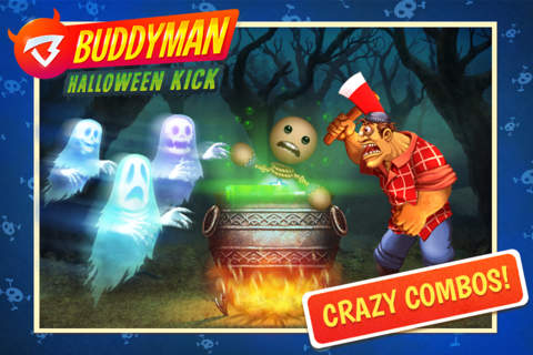 Buddyman: Halloween Kick screenshot 2