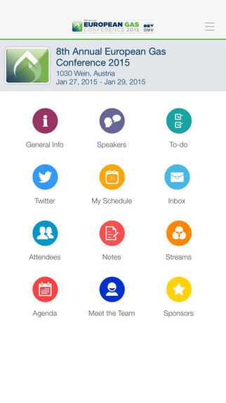【免費商業App】European Gas Conference 2015-APP點子
