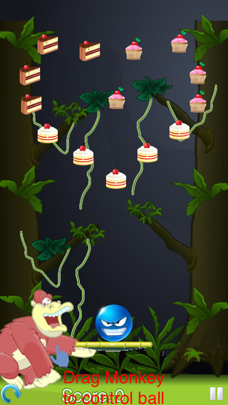 【免費遊戲App】Hungry Monkey with cake-APP點子