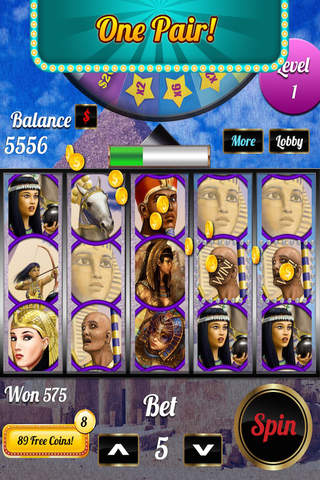 Win Big at Pharaoh's Galaxy Casino Slots & Bonus Las Vegas Games screenshot 2