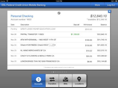 【免費財經App】ESL Federal Credit Union Mobile Banking-APP點子