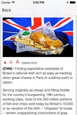 Fish and chips United Kingdom screenshot 3