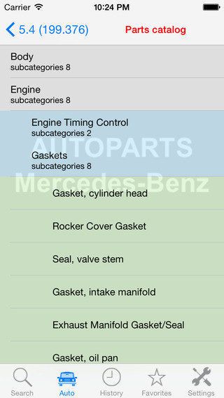 【免費書籍App】Autoparts for Mercedes-Benz-APP點子