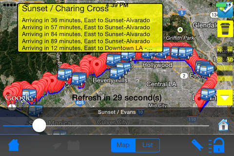 Nextbus Real Time Text & Map Lite screenshot 2