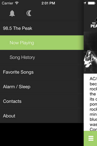 98.5 The Peak, York's Classic Hits screenshot 3