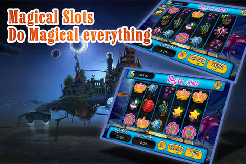 A Magical and prestigious Slots - Win Bonus Coins and Progressive Chips screenshot 2