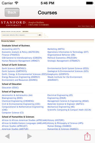 Stanford Mobile screenshot 4