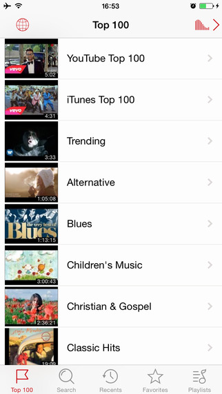 MusicTube Pro + Playlist Manager for YouTube MP3 Songs Audio in Music Player for iOS8