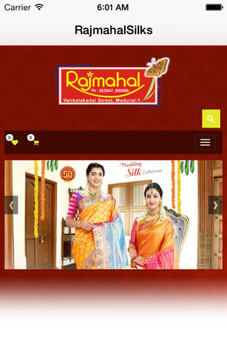 RajmahalSilksMadurai screenshot 2