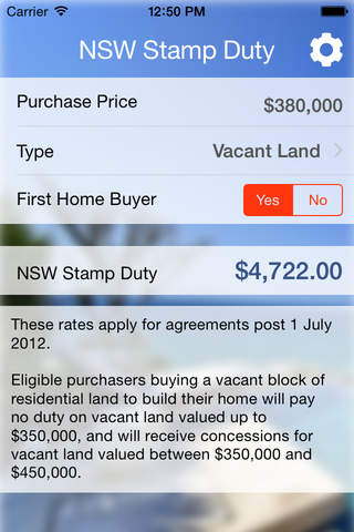 NSW Stamp Duty screenshot 3