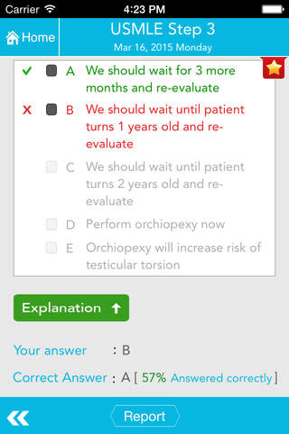 USMLE Step 3 Question of the Day screenshot 3