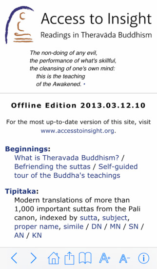 Access to Insight: Readings in Theravada Buddhism