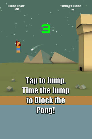 Caveman Pong screenshot 2