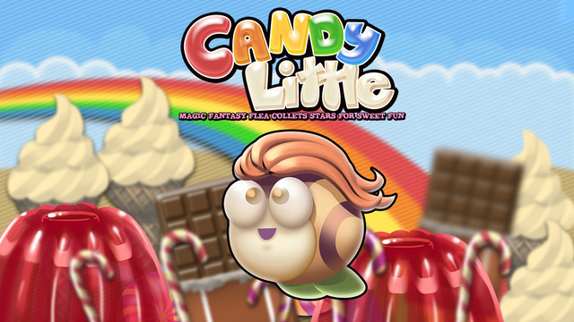 Candy Little: Magic fantasy flea collects stars for sweet fun