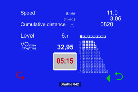 Multi Stage Shuttle Run Tests screenshot 2