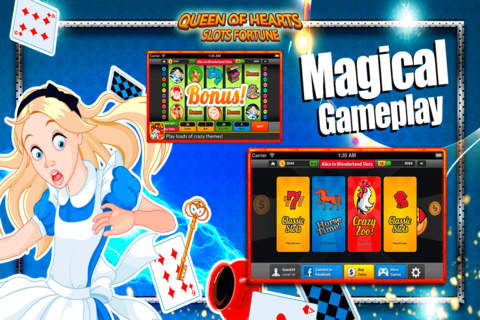 Queen of Hearts Slot Fortune screenshot 2