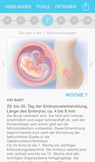 Hirslanden Hello Baby-App