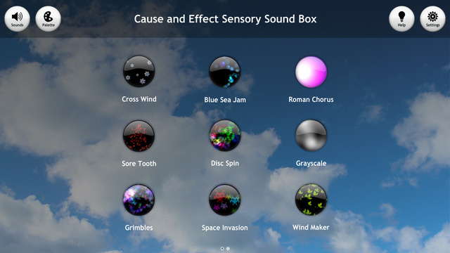 Cause and Effect Sensory Sound Box