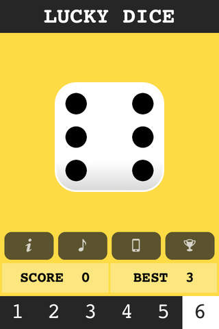 Lucky Dice Guessing Game screenshot 2