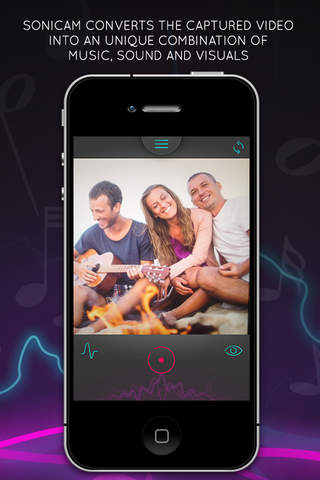 SoniCam - Sonify and transform live video into music screenshot 2