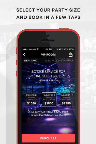 Bottle- Group Bar Tabs, Bottle Service, Wine, and Reservations screenshot 4