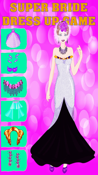 【免費遊戲App】Super Bride Dress Up Game-APP點子