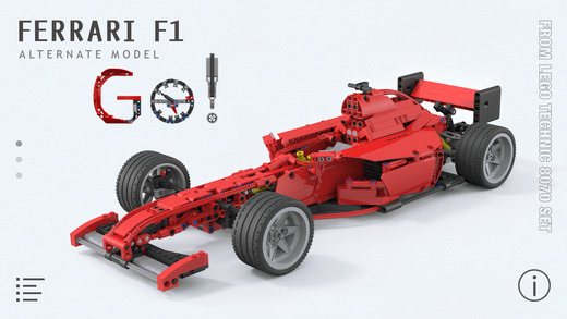 Ferrari F1 for LEGO Technic 8070 Set