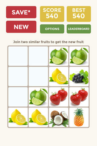 2048 Fruit Farms - Number Puzzle game for kids screenshot 4