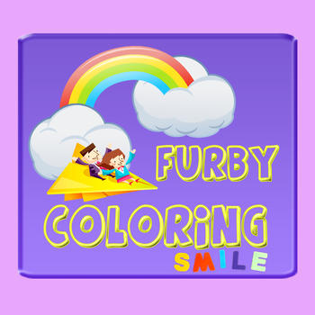 Kids Coloring Books Furby Version LOGO-APP點子