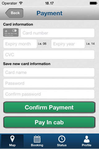 TAXA 4x35 (Taxi booking) screenshot 3