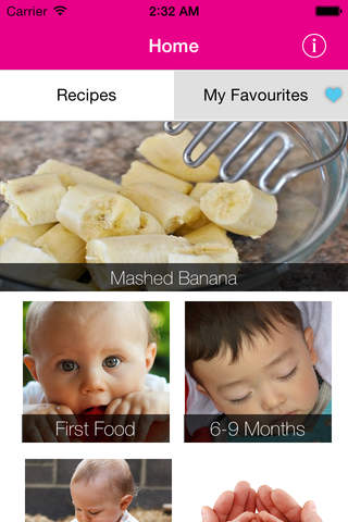 Baby Food Recipe App: A Guide for feeding Babies and Toddlers homemade first foods, purees and solids. screenshot 2
