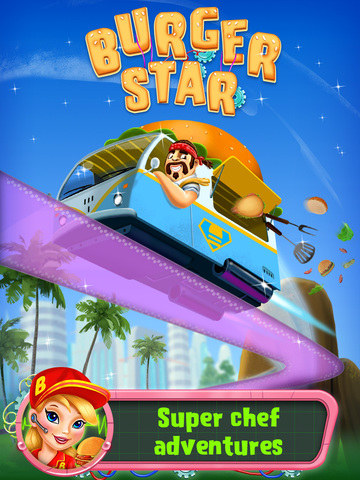 Burger Star - Super Chef Adventures на iPad