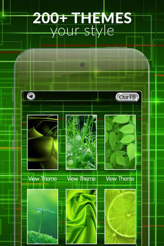 Green Gallery HD – Cool Effects Retina Wallpapers , Themes and Backgrounds screenshot 2