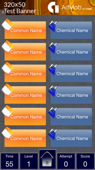 【免費遊戲App】Chemistry Recall Free-APP點子