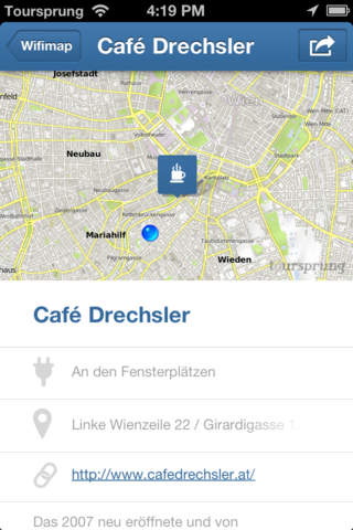 WiFi map - free Wi-Fi locations screenshot 3