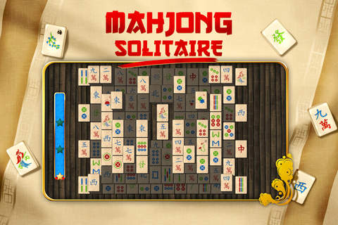 Absolute Mahjong Solitaire - GOLD Deluxe Classic screenshot 4