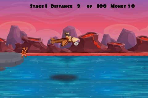 A Caveman Flying Game PRO - Troglodyte Flight Adventure screenshot 2