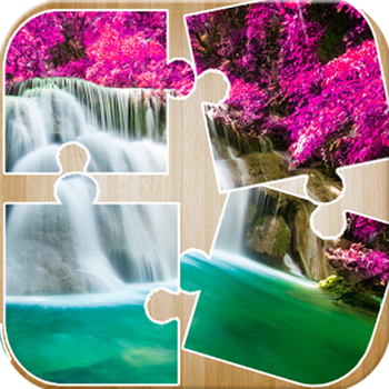 Water Fall Jigsaw Puzzle Free 遊戲 App LOGO-APP開箱王
