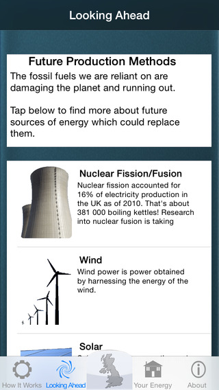 【免費教育App】Energy Pad - Nuclear, Renewable Or Fossil Fuels?-APP點子