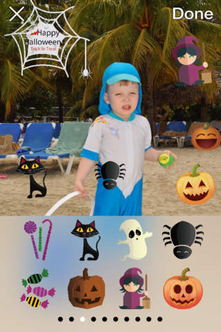 Halloween images on photos screenshot 3