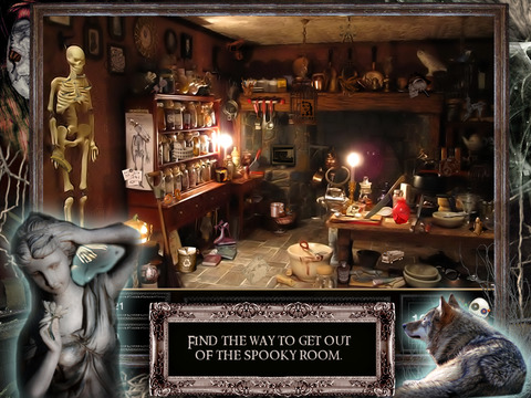 Abandoned Mysterious Room - hidden objects puzzle game screenshot 4