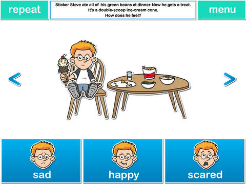 Sticker Steve and Sasha: Basic Emotions screenshot 3
