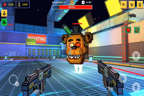 Pixel Bomb - Survival Shooter Mini Block Game with Multiplayer Worldwide screenshot 2