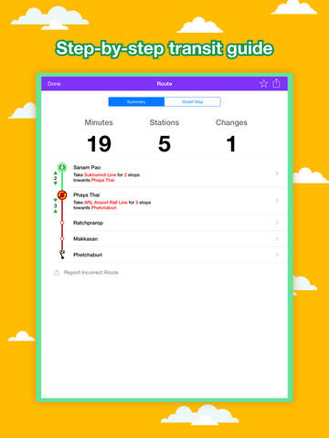 【免費旅遊App】Bangkok Transport Map - MRT Map and Route Planner.-APP點子