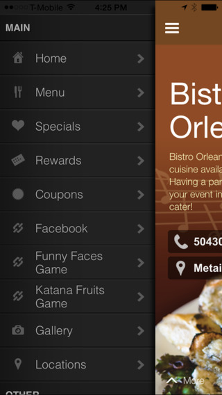 【免費生活App】Bistro Orleans-APP點子